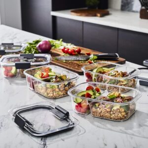 Rubbermaid Brilliance Meal Prep Containers