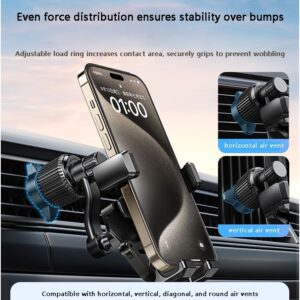 XOTORQ Car Phone Holder for Lucid Air/Air Pure/Air Touring Gravity