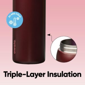 Owala FreeSip Insulated Stainless Steel Water Bottle with Straw,