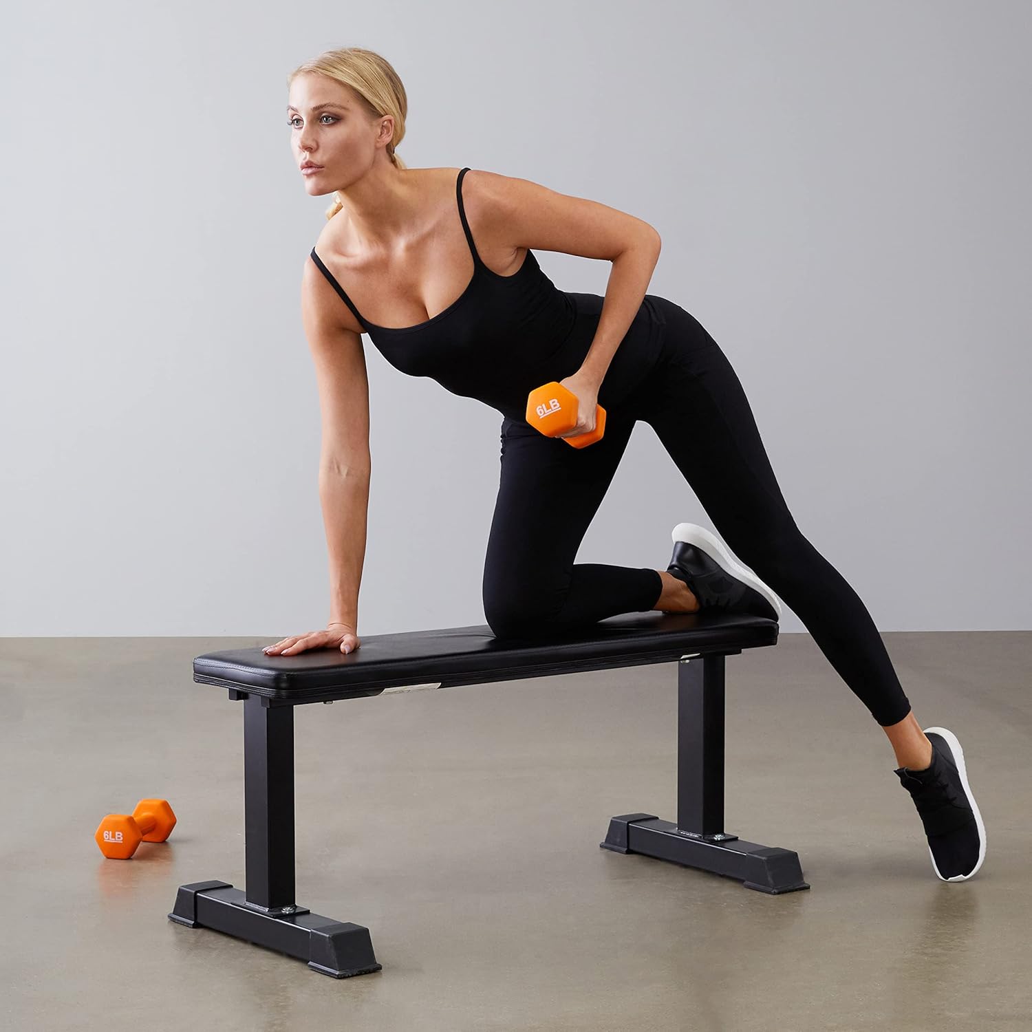 Basics Neoprene Dumbbell Hand Weights for Exercise and Muscle Toning - Image 2